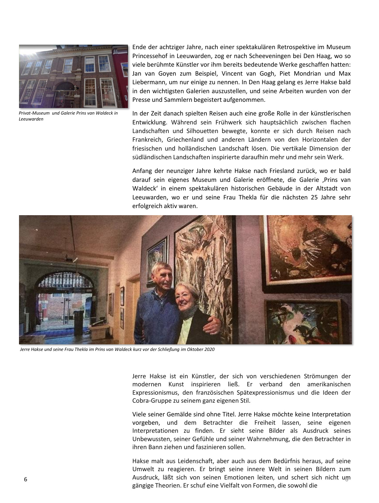 Jerre Hakse Retrospective