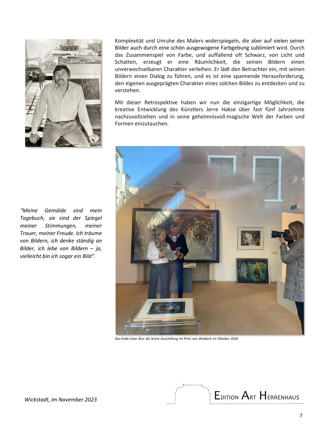 Jerre Hakse Retrospective