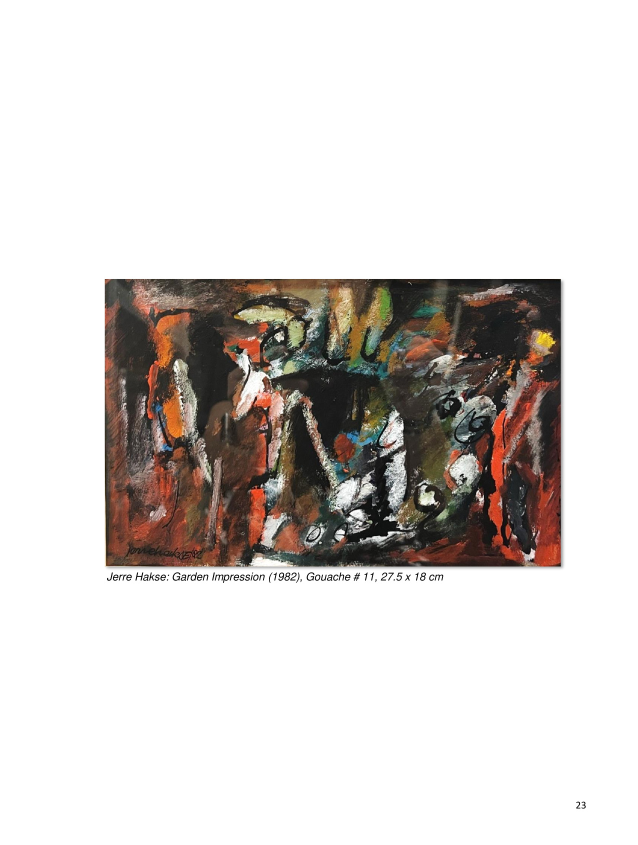 Jerre Hakse Retrospective